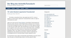 Desktop Screenshot of blog.tomodachi.de